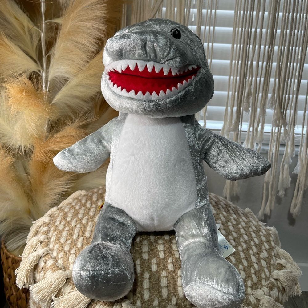 Build a Bear 14” Toothy Great White Shark Plush